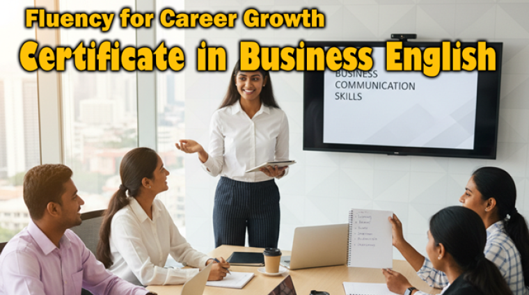 Certificate in Business English – Fluency for Career Growth