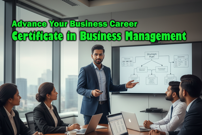 Certificate in Business-Management Advance Your Business Career