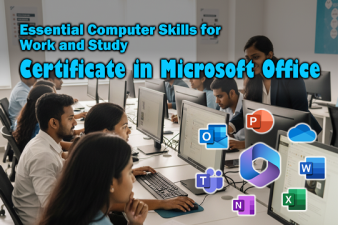 Certificate in Microsoft Office Essential Computer Skills for Work and Study