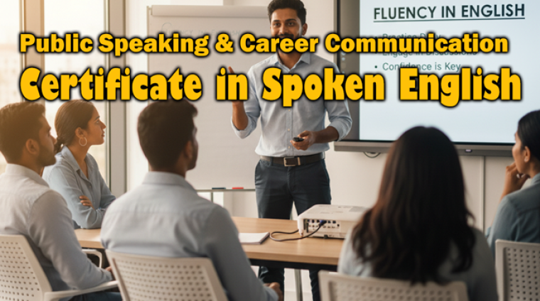 Certificate in Spoken English – Public Speaking & Career Communication