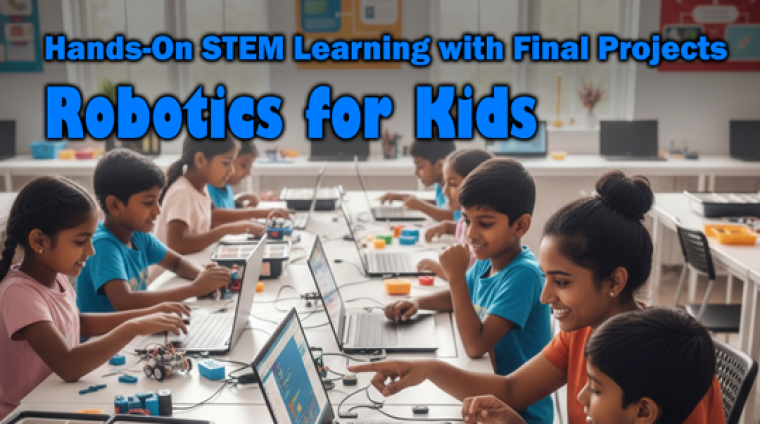 Robotics for Kids Hands On STEM Learning with Final Projects