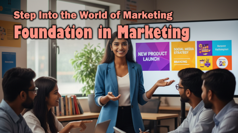 Step Into the World of Marketing - Foundation in Marketing